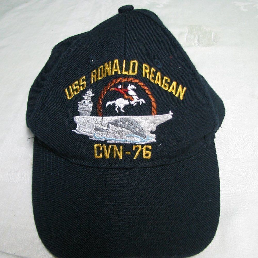 Vintage USS Ronald Reagan CVN-76 Hat